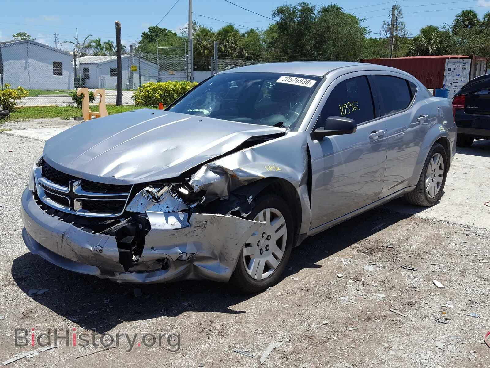 2014 DODGE AVENGER - VIN: 1C3CDZAB4EN233593 - Photo 2