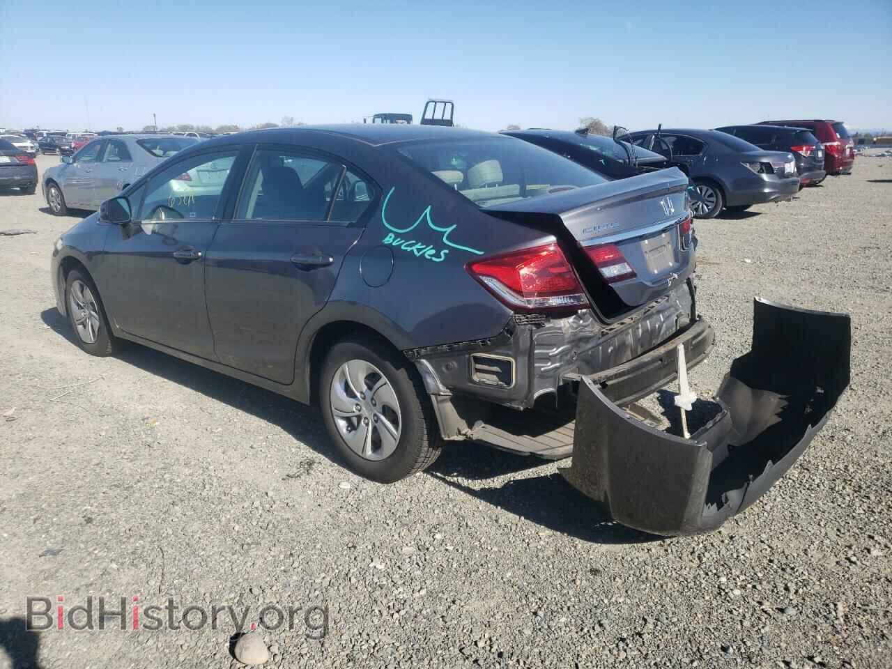 2013 HONDA CIVIC - VIN: 19XFB2F56DE228522 - Фото 2