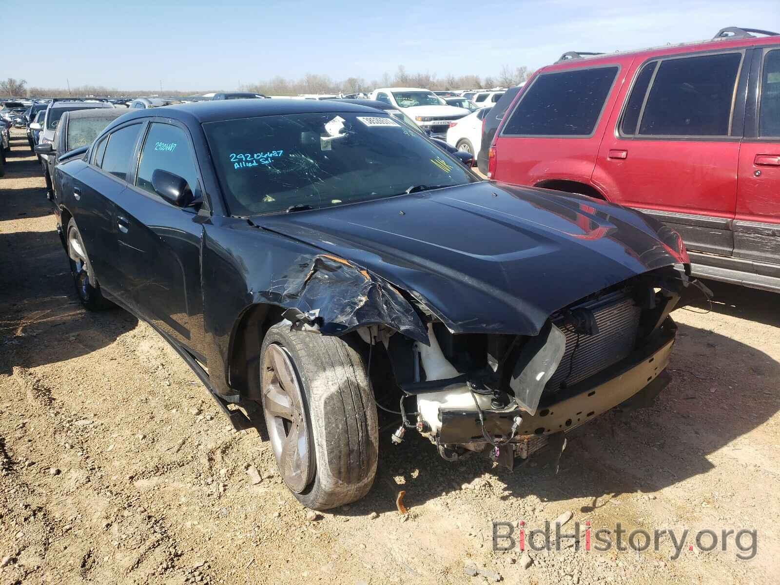 Photo 2C3CDXHG4DH600733 - DODGE CHARGER 2013