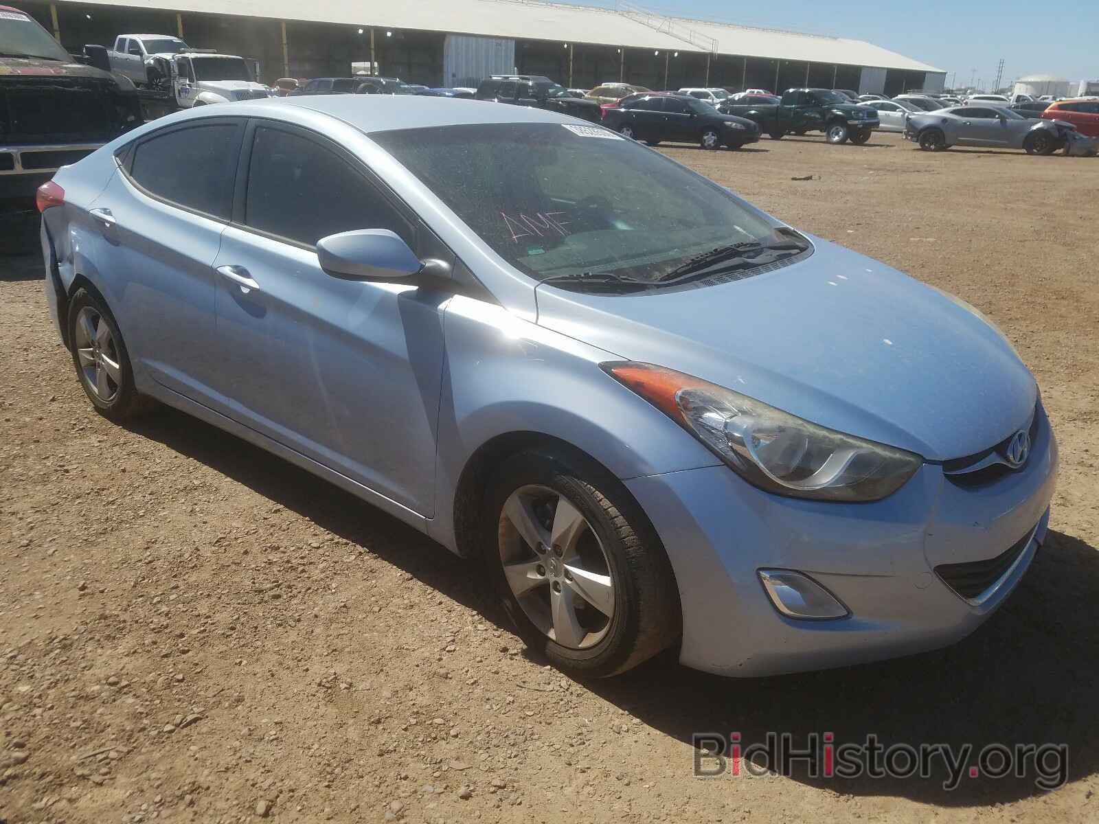 Photo KMHDH4AE5CU353189 - HYUNDAI ELANTRA 2012