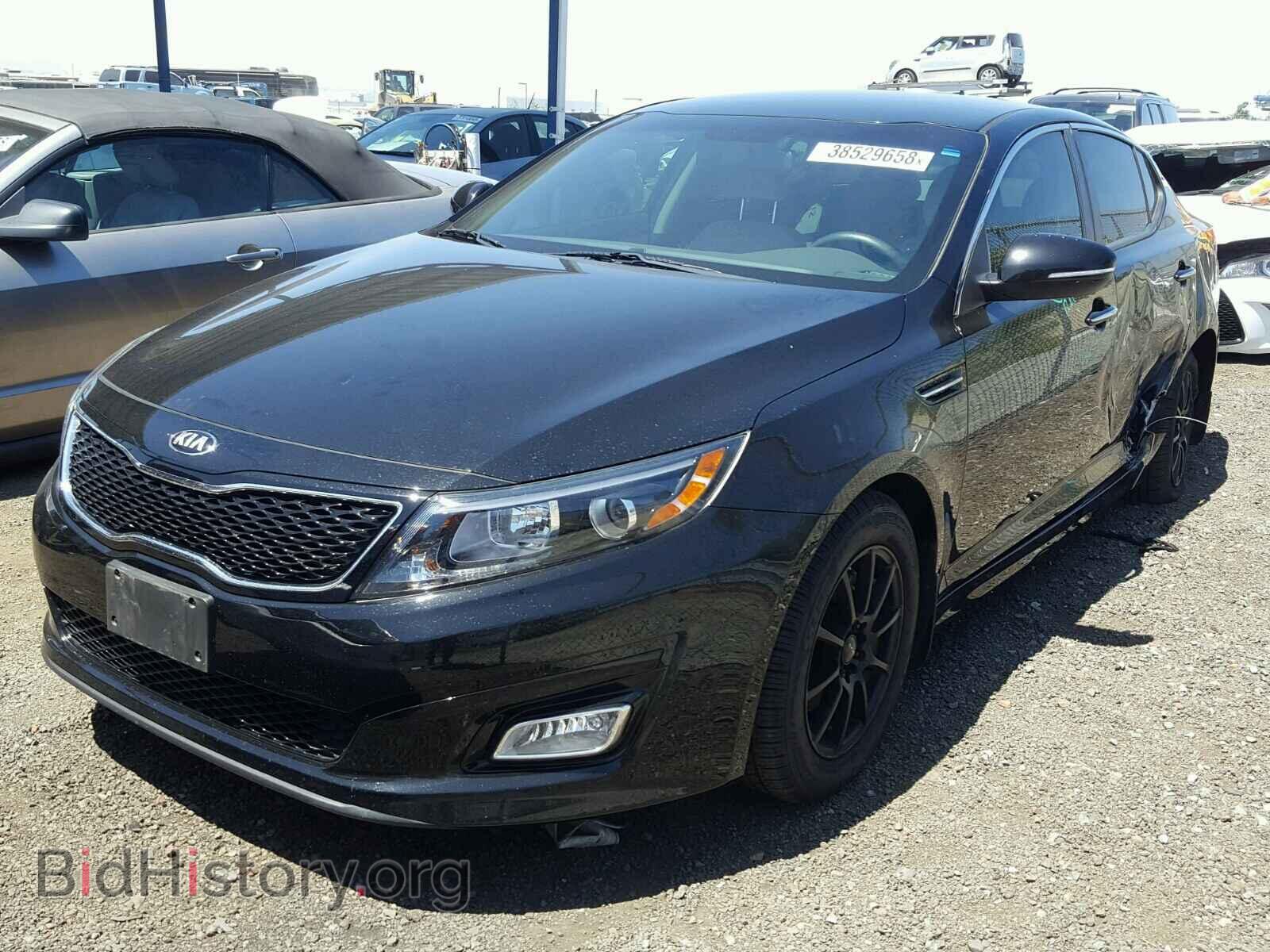 2015 KIA OPTIMA - VIN: 5XXGM4A77FG398854 - Фото 2