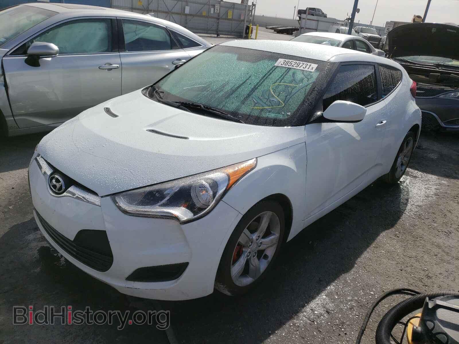 2014 HYUNDAI VELOSTER - VIN: KMHTC6AD8EU217008 - Фото 2