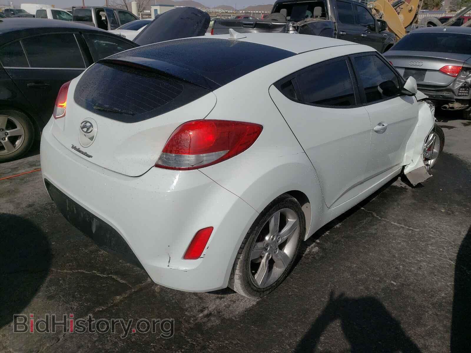 2014 HYUNDAI VELOSTER - VIN: KMHTC6AD8EU217008 - Фото 4