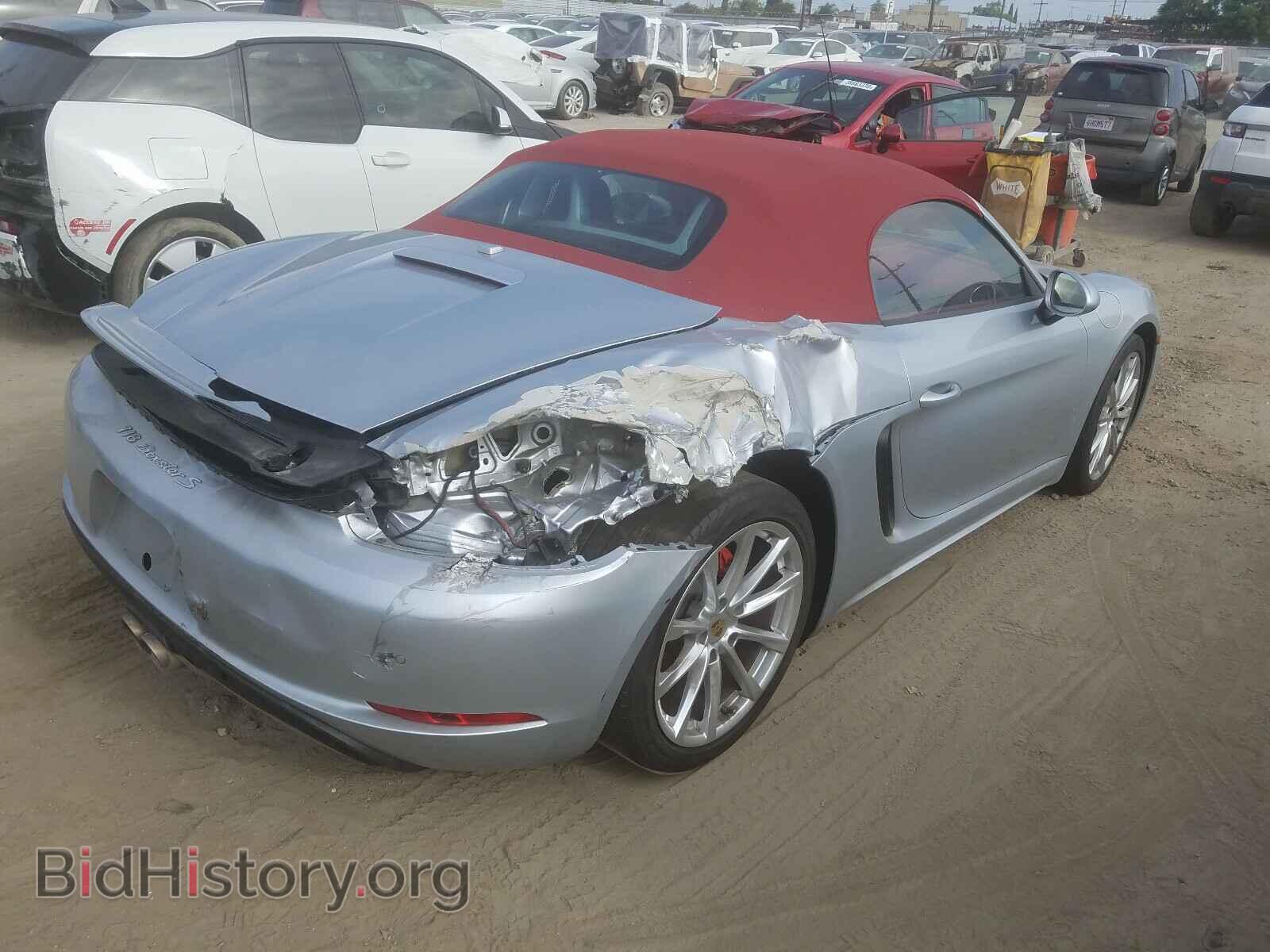 2017 PORSCHE BOXSTER - VIN: WP0CB2A83HS240585 - Фото 4