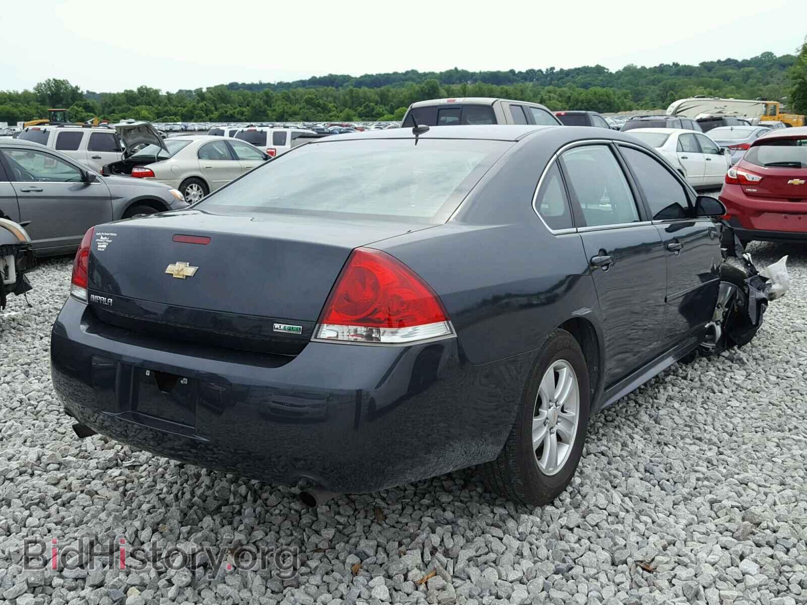 2013 CHEVROLET IMPALA - VIN: 2G1WF5E38D1258522 - Фото 4