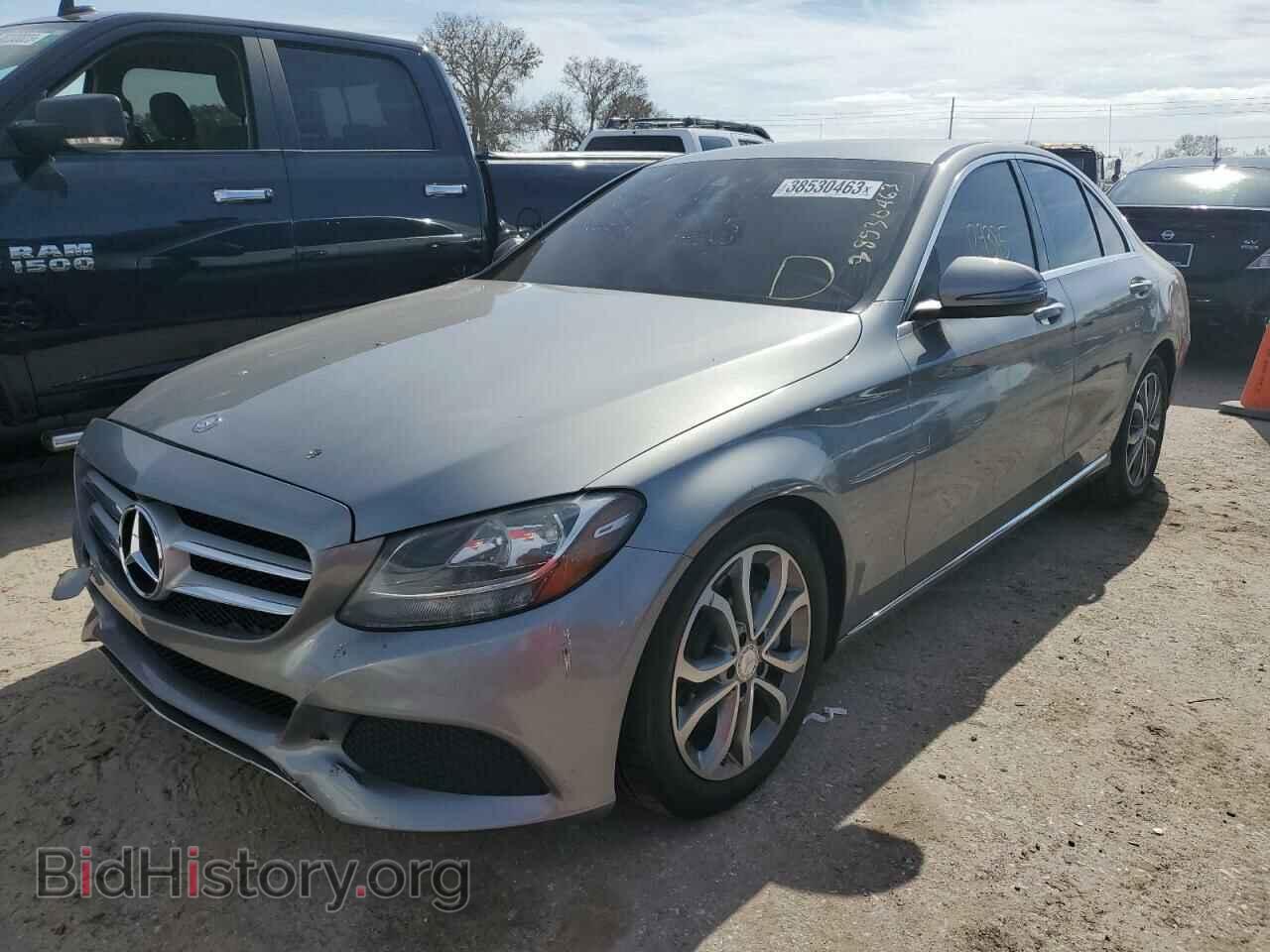 Photo 55SWF4JB6GU123716 - MERCEDES-BENZ C-CLASS 2016