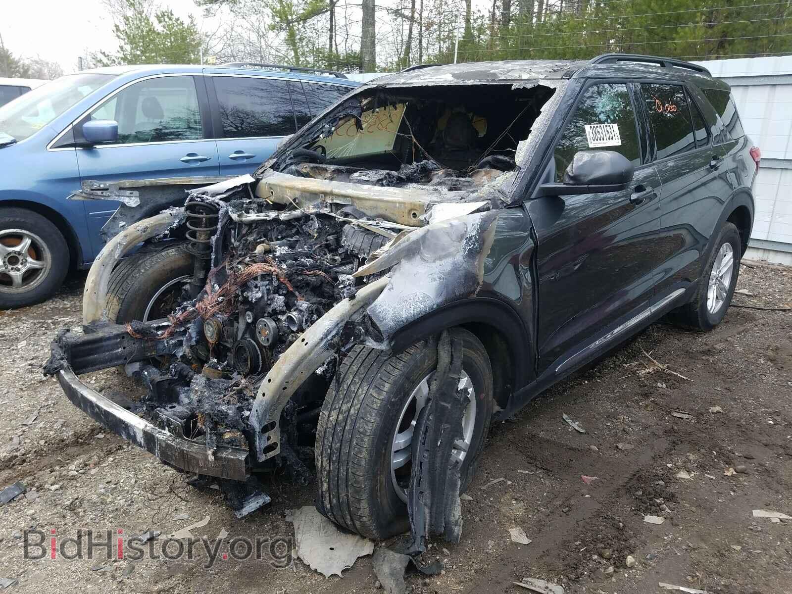 2020 FORD EXPLORER - VIN: 1FMSK8DH9LGA21406 - Фото 2