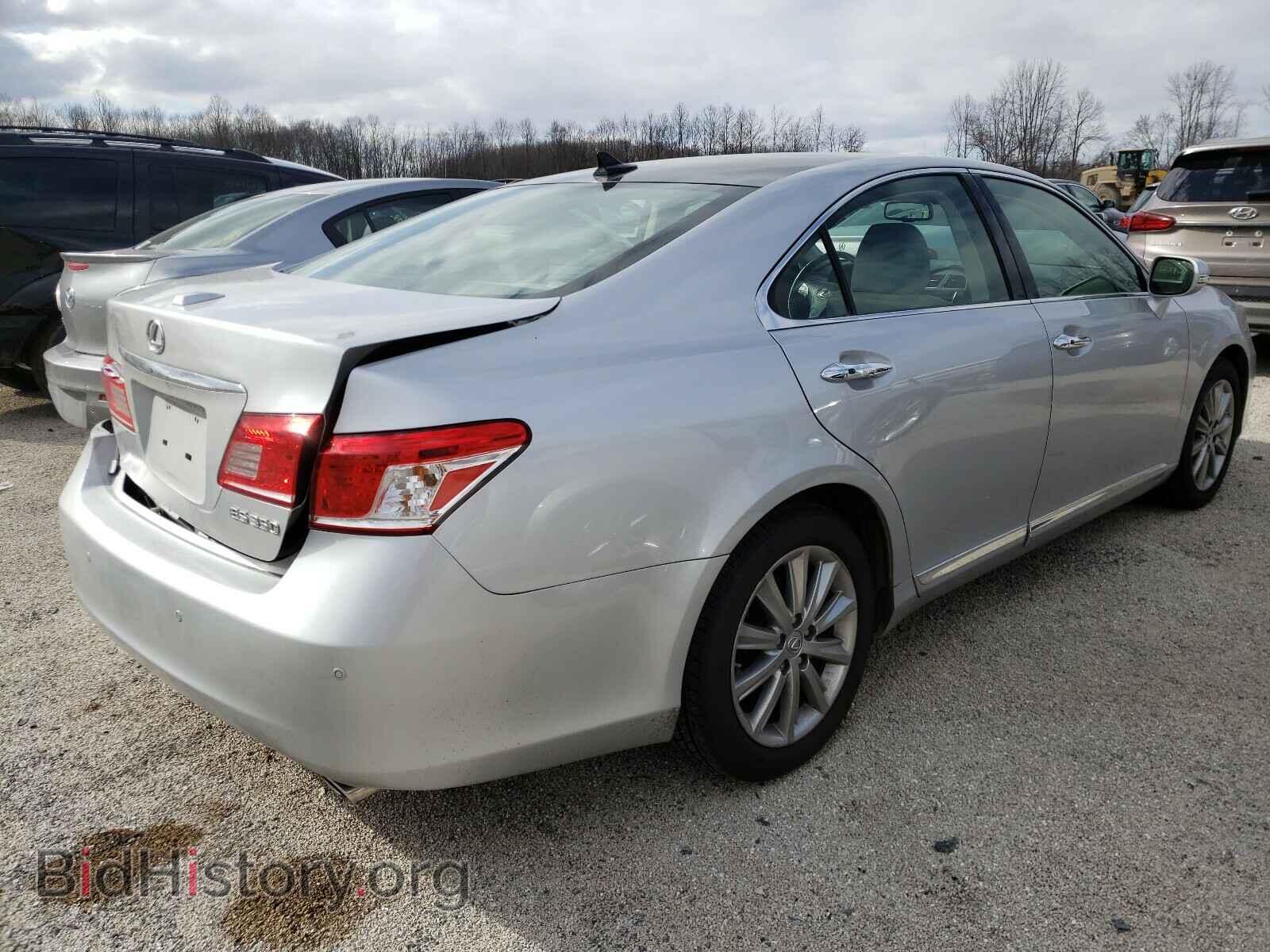 2011 LEXUS ES350 - VIN: JTHBK1EG9B2420781 - Фото 4