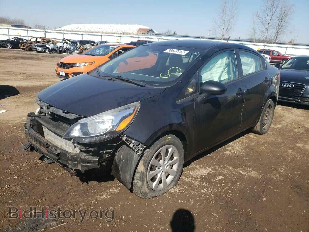 2015 KIA RIO - VIN: KNADM4A38F6460032 - Фото 2