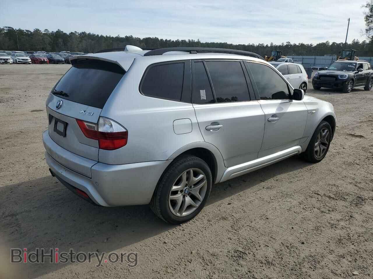 2007 BMW X3 - VIN: WBXPC93427WF12705 - Фото 3