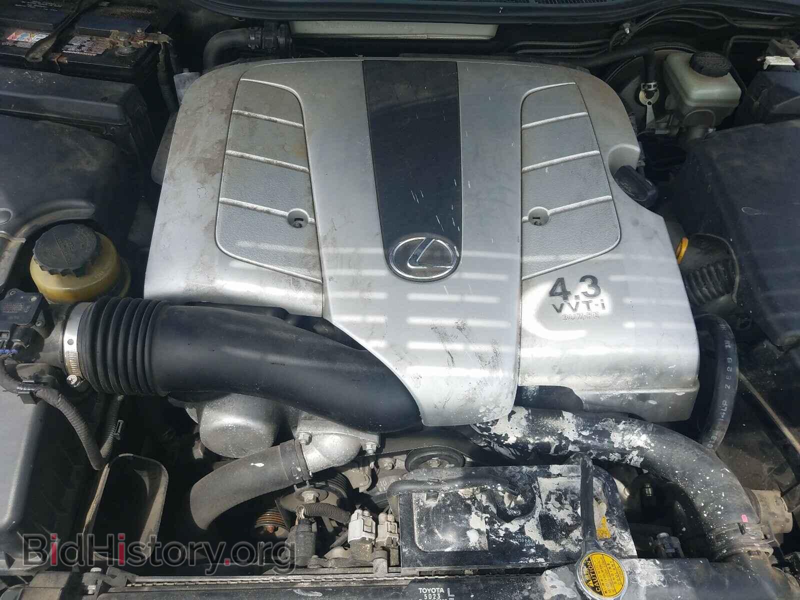 2004 LEXUS LS430 - VIN: JTHBN36F640148245 - Фото 7