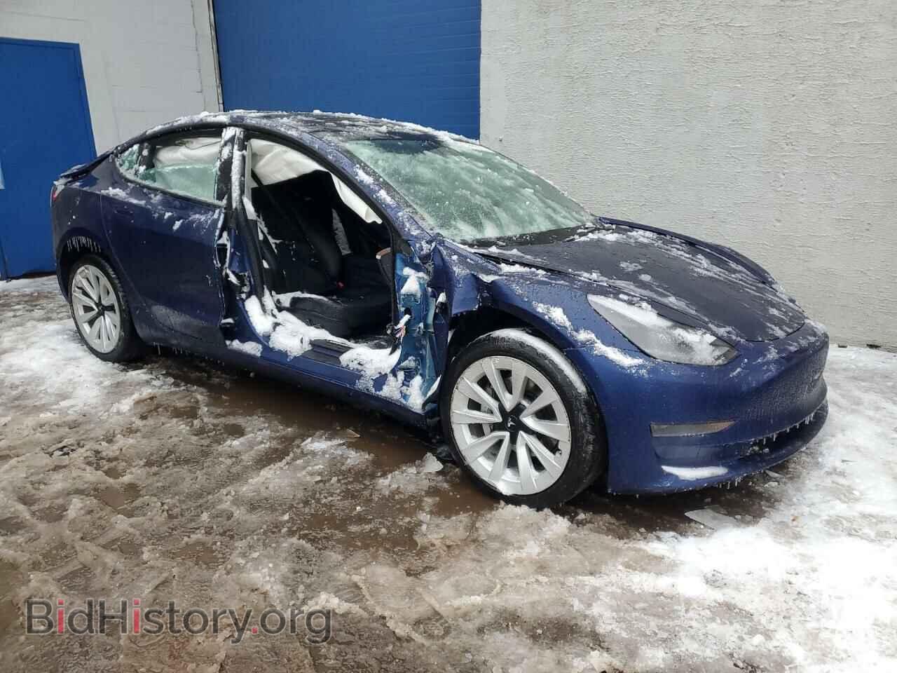 2022 TESLA MODEL 3 - VIN: 5YJ3E1EA2NF372597 - Фото 4