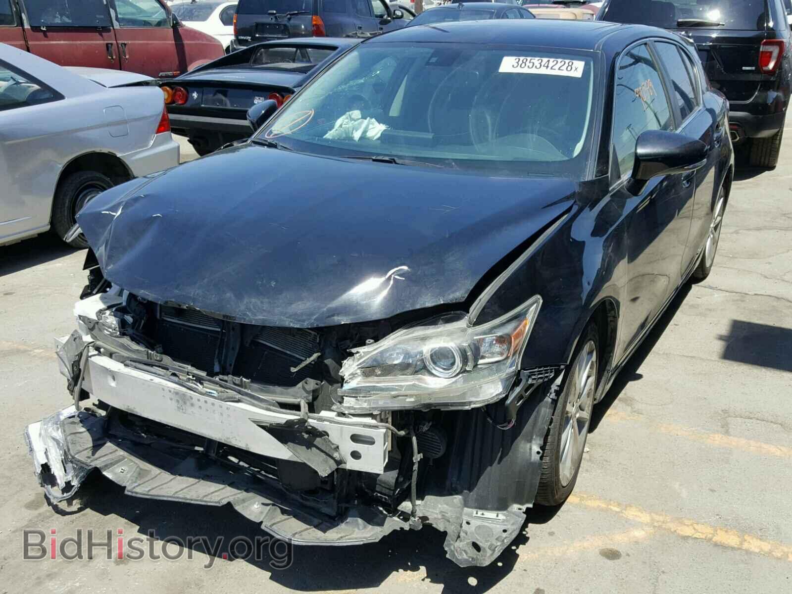 2013 LEXUS CT 200 - VIN: JTHKD5BH8D2134003 - Фото 2