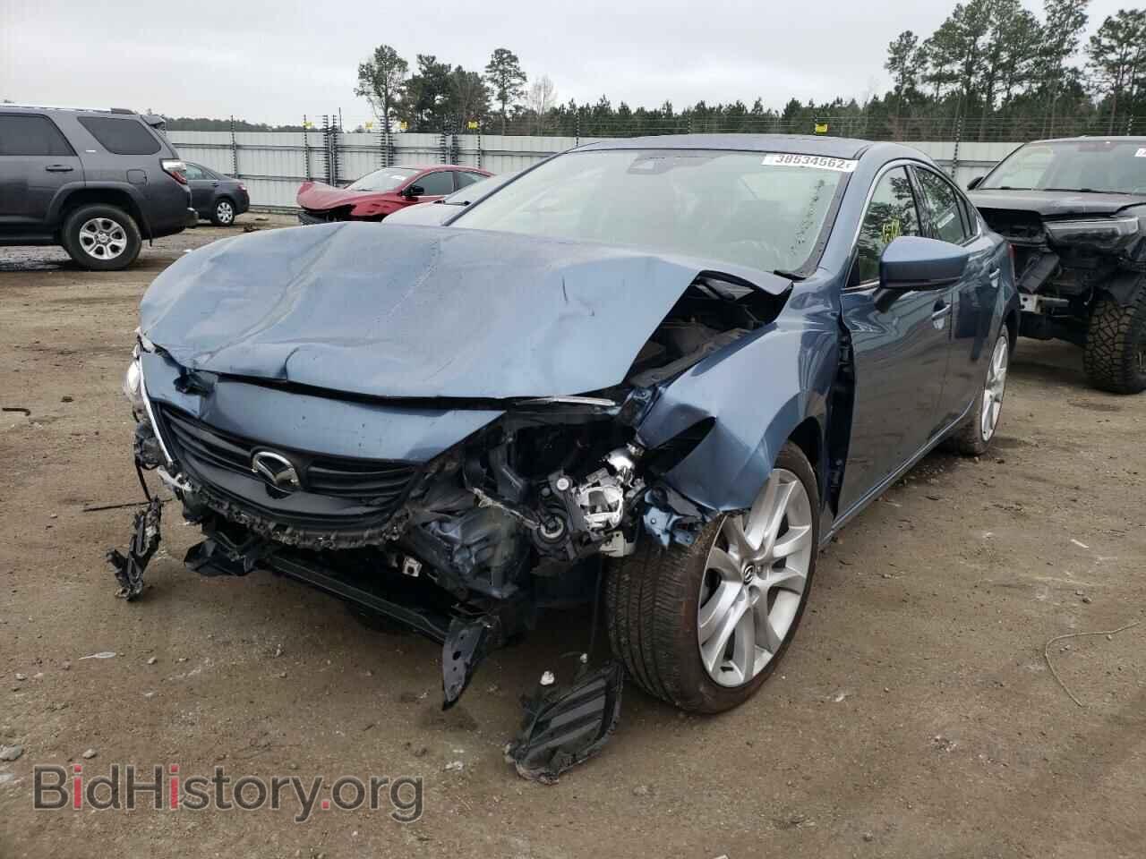 2017 MAZDA 6 - VIN: JM1GL1V55H1129907 - Фото 2