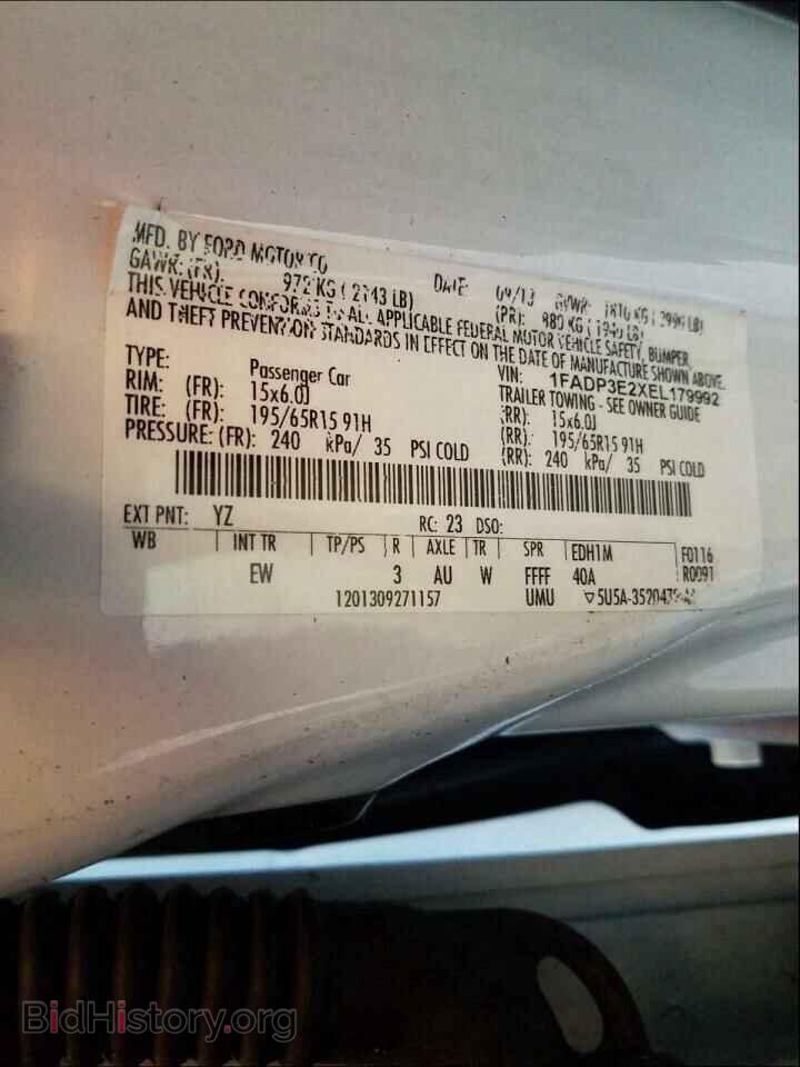 2014 FORD FOCUS - VIN: 1FADP3E2XEL179992 - Photo 10