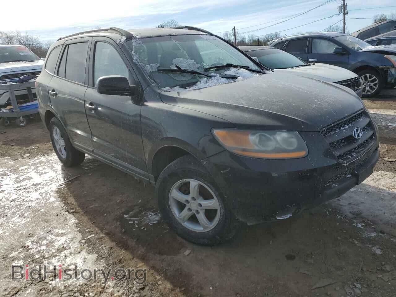 2008 HYUNDAI SANTA FE - VIN: 5NMSG13DX8H144708 - Фото 4
