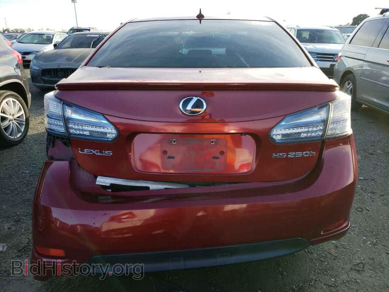 2010 LEXUS HS - VIN: JTHBB1BA7A2005263 - Фото 6
