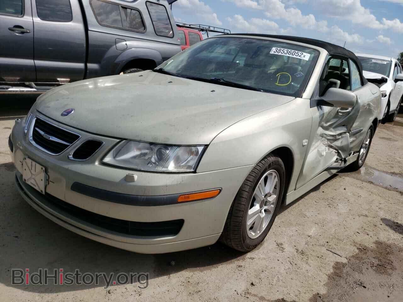 2007 SAAB 9 3 - VIN: YS3FD79Y876103845 - Фото 2