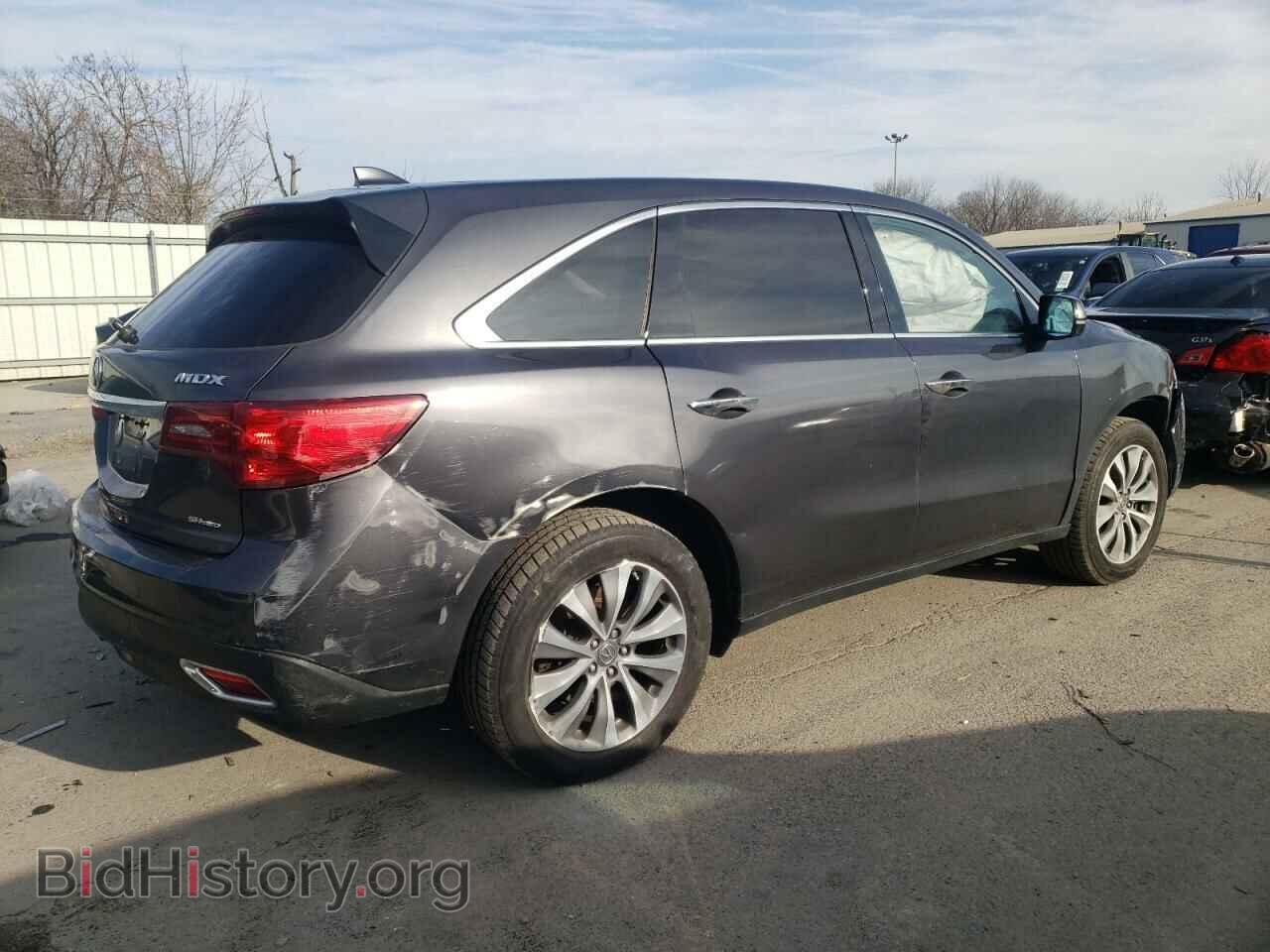 2014 ACURA MDX - VIN: 5FRYD4H41EB032338 - Photo 3