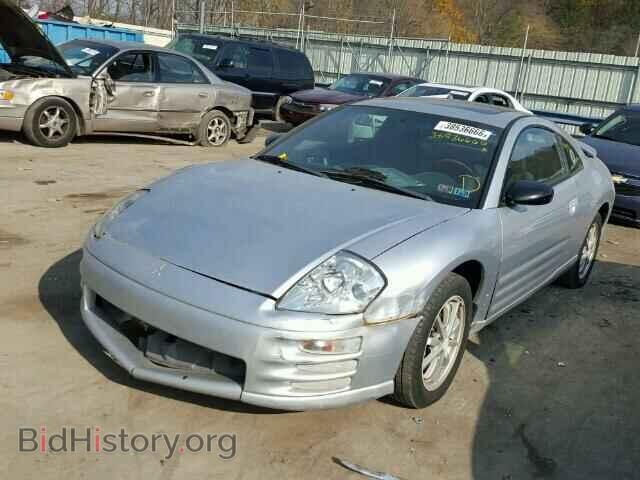 2001 MITSUBISHI ECLIPSE - VIN: 4A3AC44G71E017583 - Фото 2