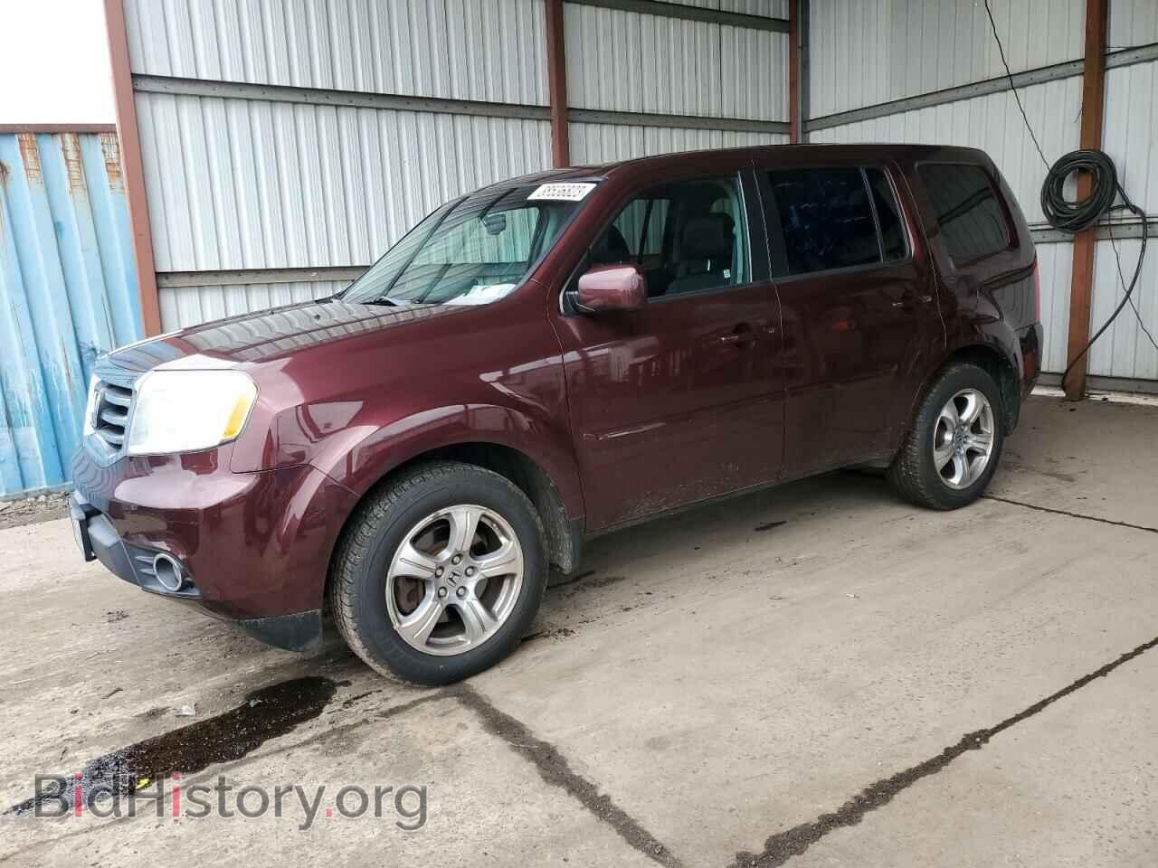 Photo 5FNYF4H58DB019346 - HONDA PILOT 2013