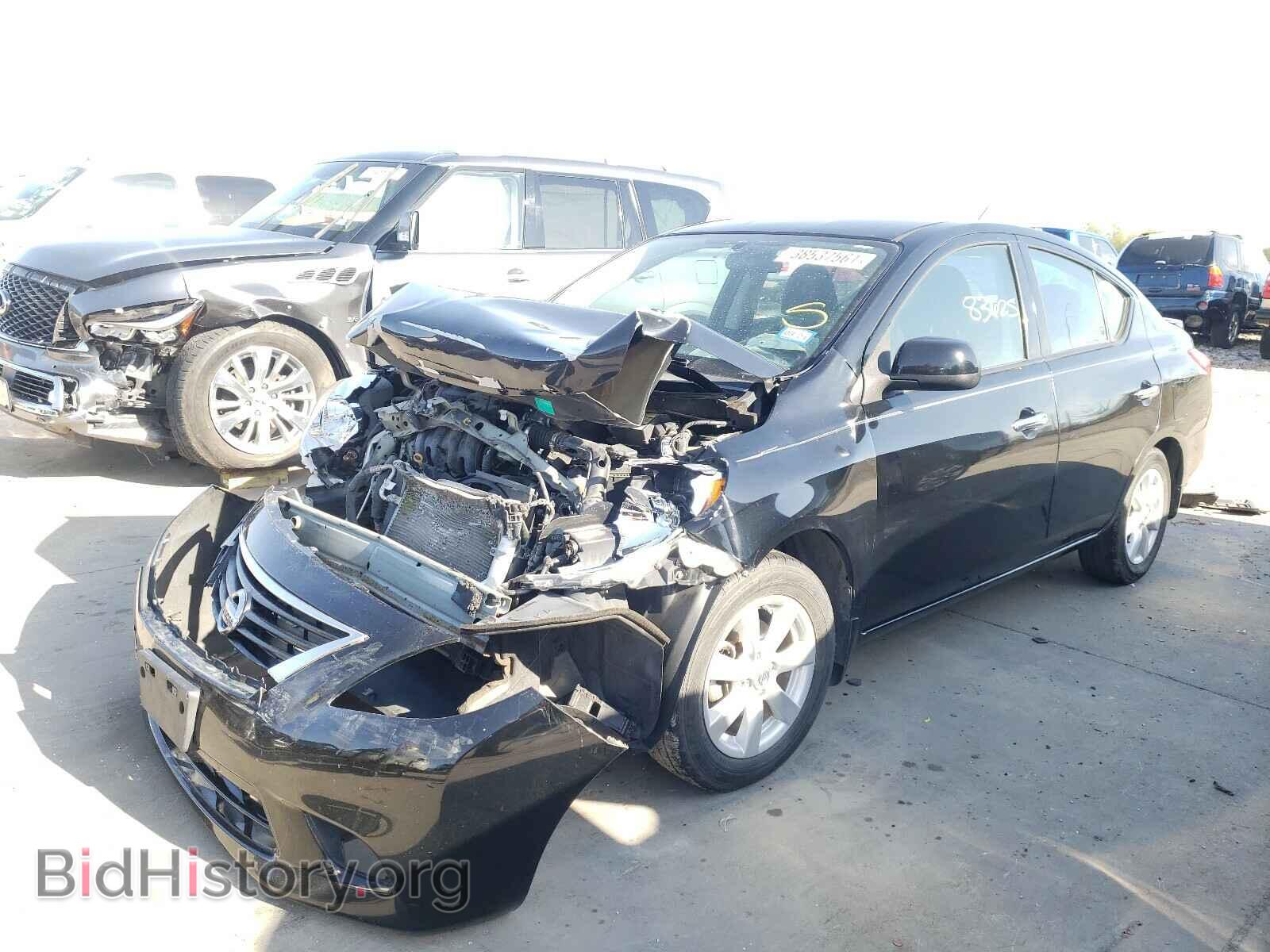 2014 NISSAN VERSA - VIN: 3N1CN7AP9EL825020 - Фото 2