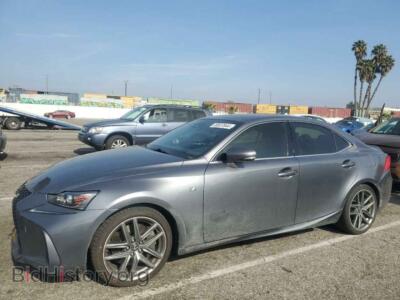 2017 Lexus IS 200t, серый — VIN JTHBA1D23H5057202, Copart