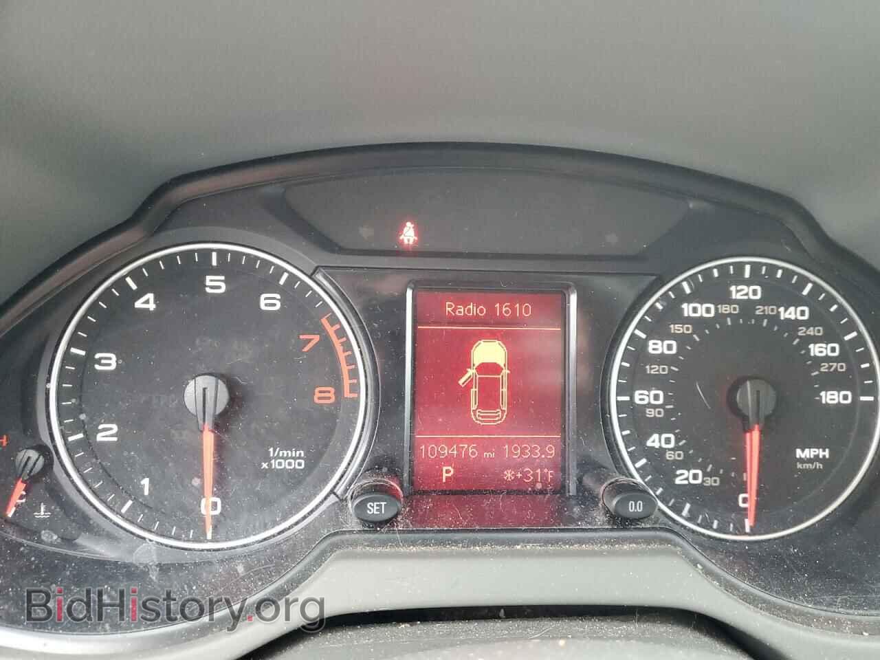 2012 AUDI Q5 - VIN: WA1CFAFP1CA001169 - Фото 9