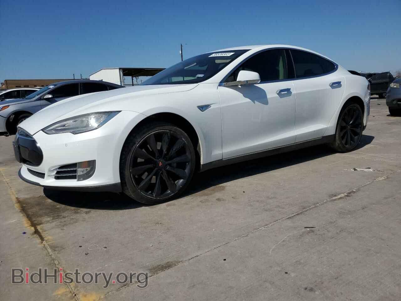 Фотография 5YJSA1H14EFP43360 - TESLA MODEL S 2014