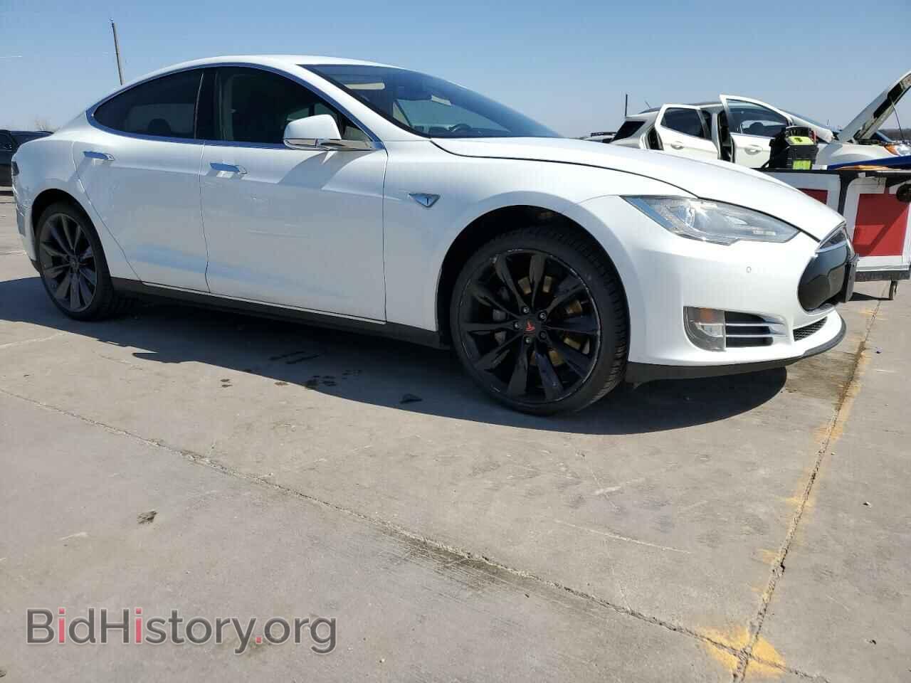 2014 TESLA MODEL S - VIN: 5YJSA1H14EFP43360 - Photo 4