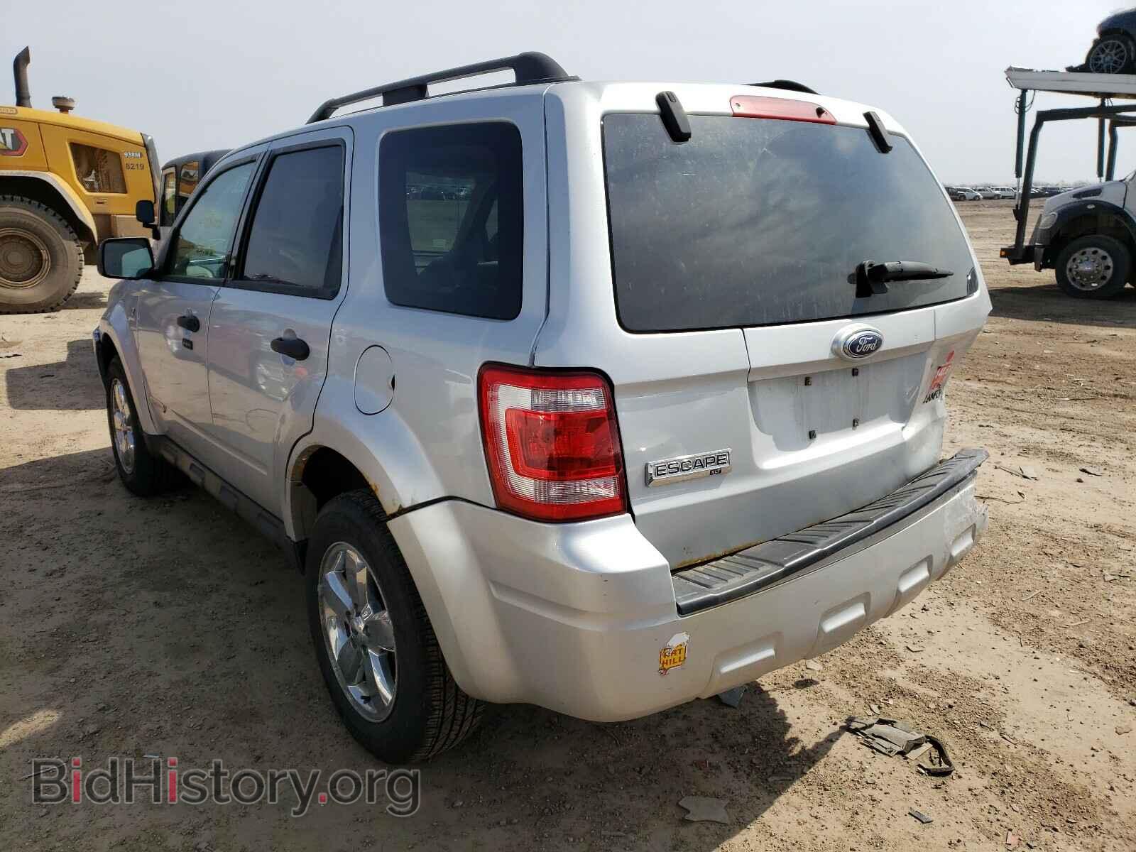 2008 FORD ESCAPE - VIN: 1FMCU93128KC01078 - Фото 3