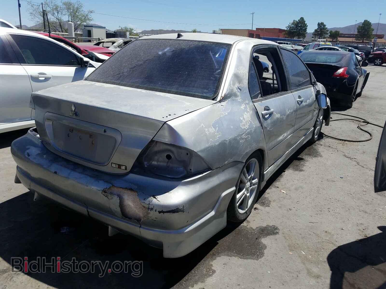 2004 MITSUBISHI LANCER - VIN: JA3AJ66FX4U022679 - Фото 4