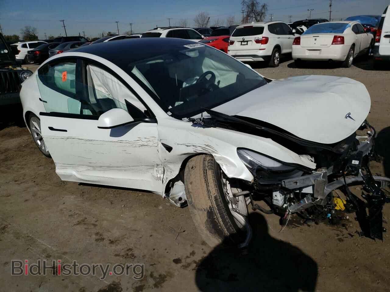 2022 TESLA MODEL 3 - VIN: 5YJ3E1EAXNF290097 - Фото 4
