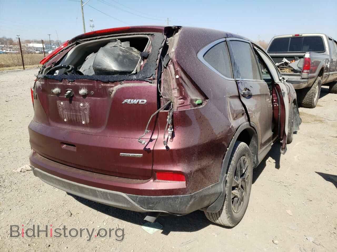2016 HONDA CRV - VIN: 5J6RM4H40GL075097 - Фото 4