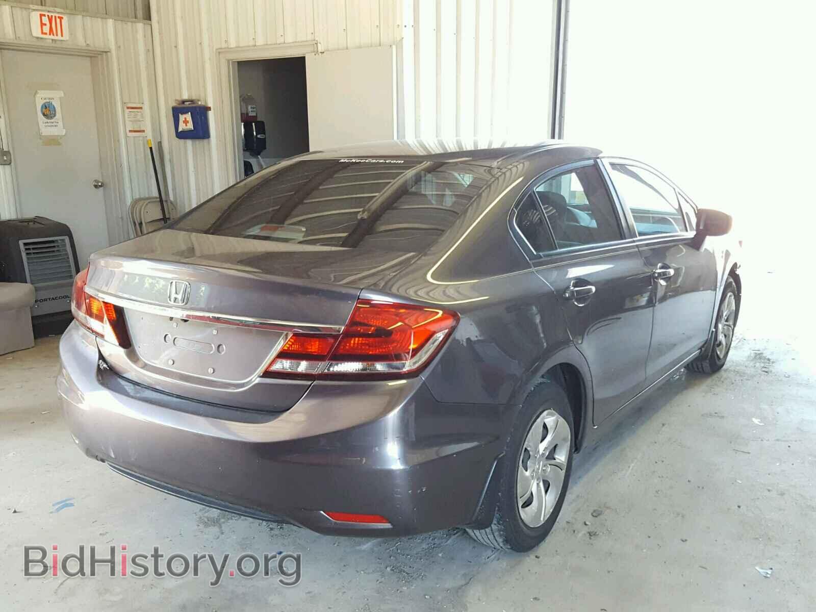 2014 HONDA CIVIC - VIN: 19XFB2F5XEE022251 - Фото 4