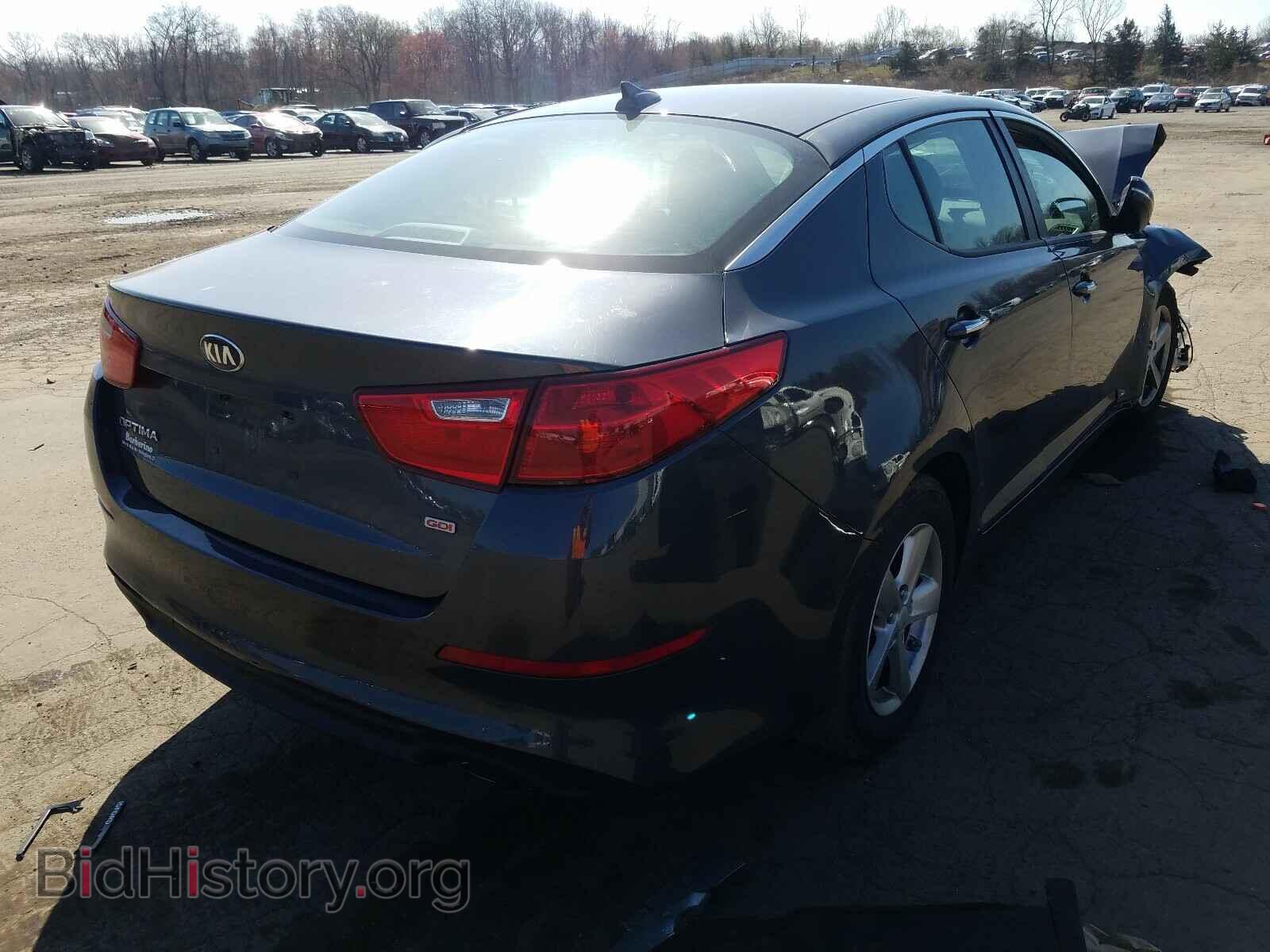 2015 KIA OPTIMA - VIN: KNAGM4A73F5625877 - Photo 4
