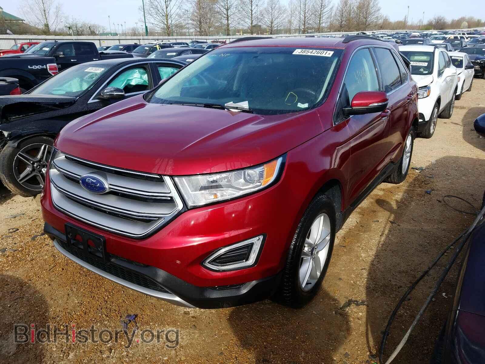 2015 FORD EDGE - VIN: 2FMTK4J93FBB44978 - Фото 2