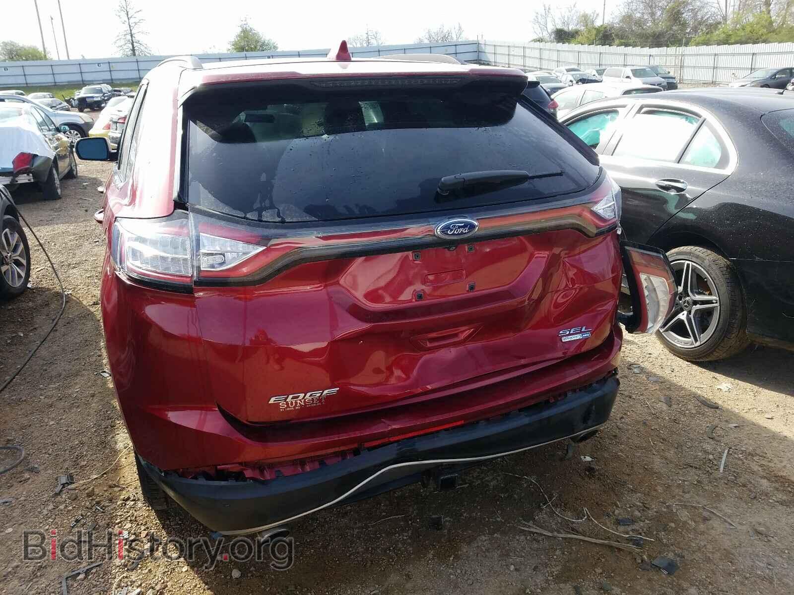2015 FORD EDGE - VIN: 2FMTK4J93FBB44978 - Фото 9