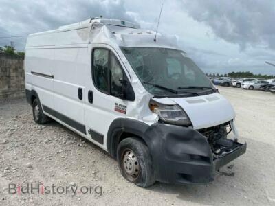 2018 RAM PROMASTER, белый — VIN 3C6TRVDG1JE124866, Copart