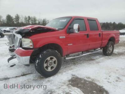 2006 Ford ALL MODELS Super Duty, red — VIN 1FTSW21P66EC63992, Copart