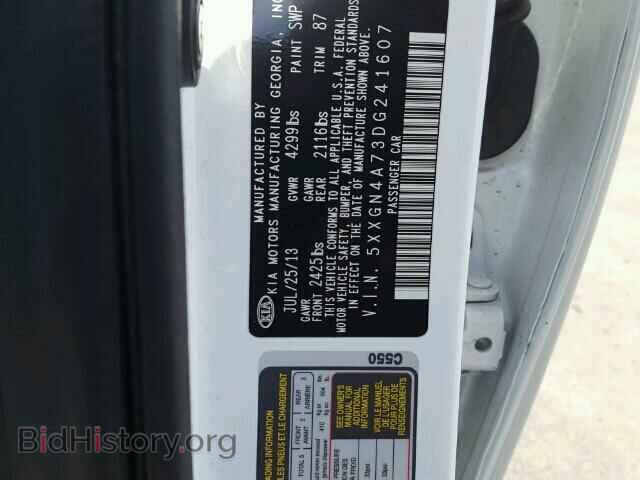 2013 KIA OPTIMA - VIN: 5XXGN4A73DG241607 - Фото 10