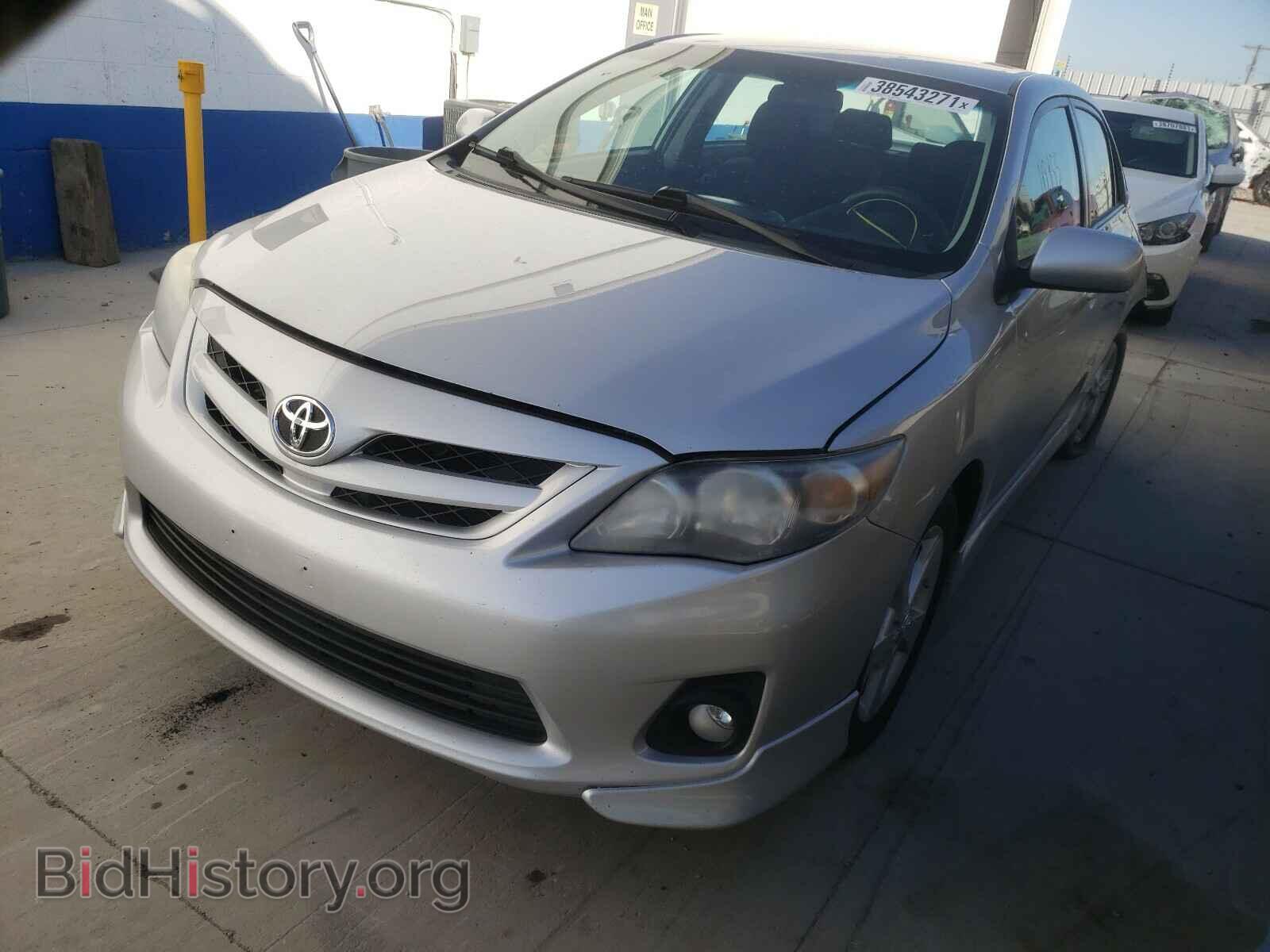 2011 TOYOTA COROLLA - VIN: 2T1BU4EE8BC712743 - Фото 2