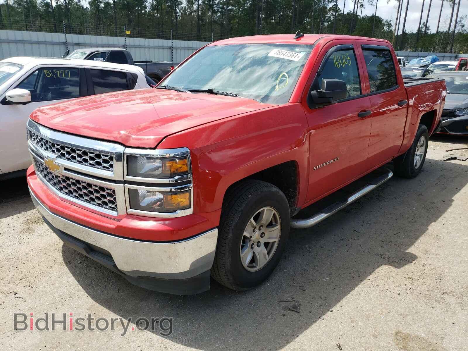 2014 CHEVROLET SILVERADO - VIN: 3GCPCREC3EG491261 - Фото 2