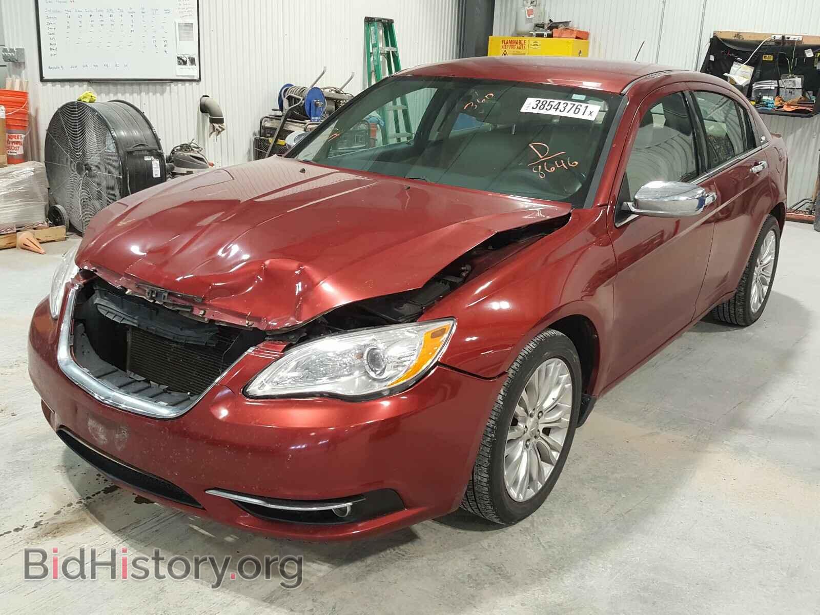 2012 CHRYSLER 200 - VIN: 1C3CCBCG7CN158646 - Фото 2