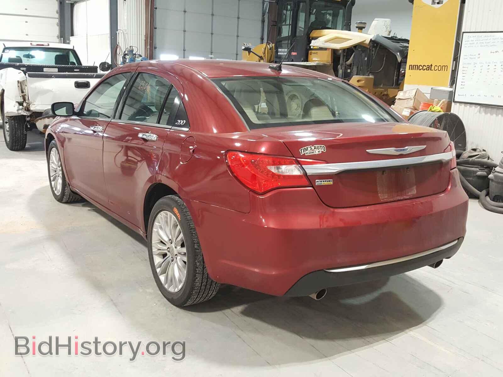 2012 CHRYSLER 200 - VIN: 1C3CCBCG7CN158646 - Фото 3