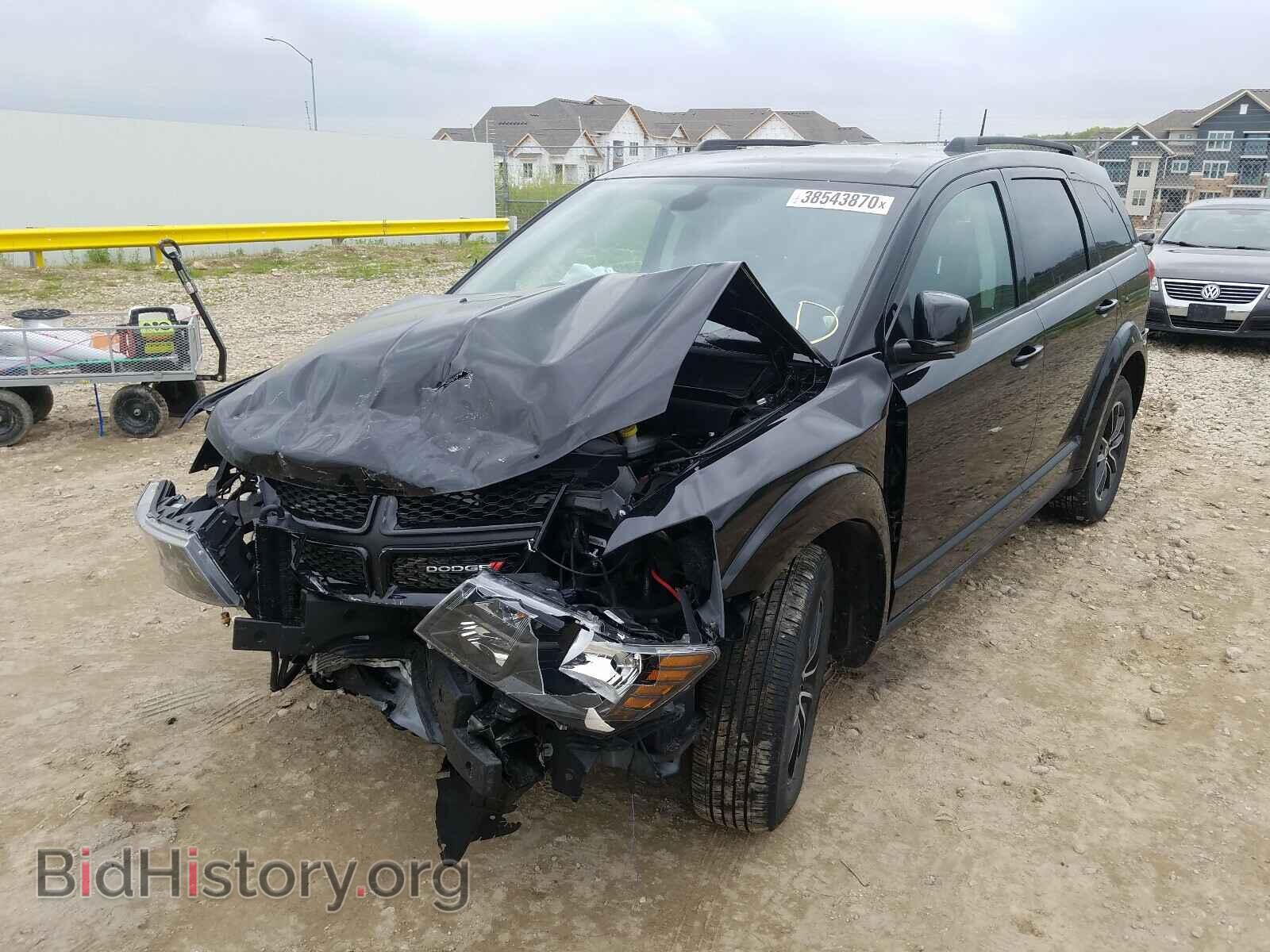 2018 DODGE JOURNEY - VIN: 3C4PDCBG4JT516526 - Фото 2