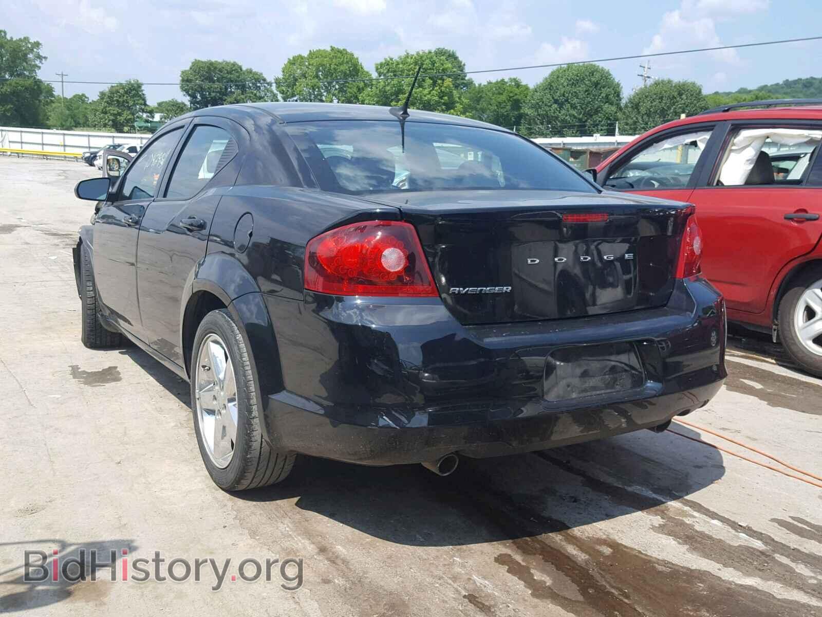 2014 DODGE AVENGER - VIN: 1C3CDZAG6EN180679 - Фото 3