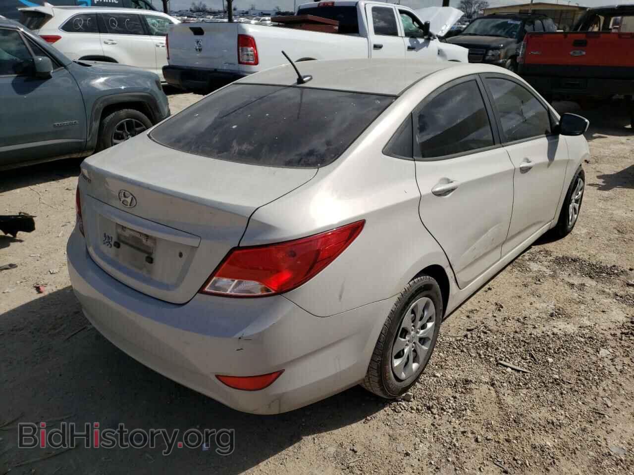 2016 HYUNDAI ACCENT - VIN: KMHCT4AE4GU123725 - Фото 4