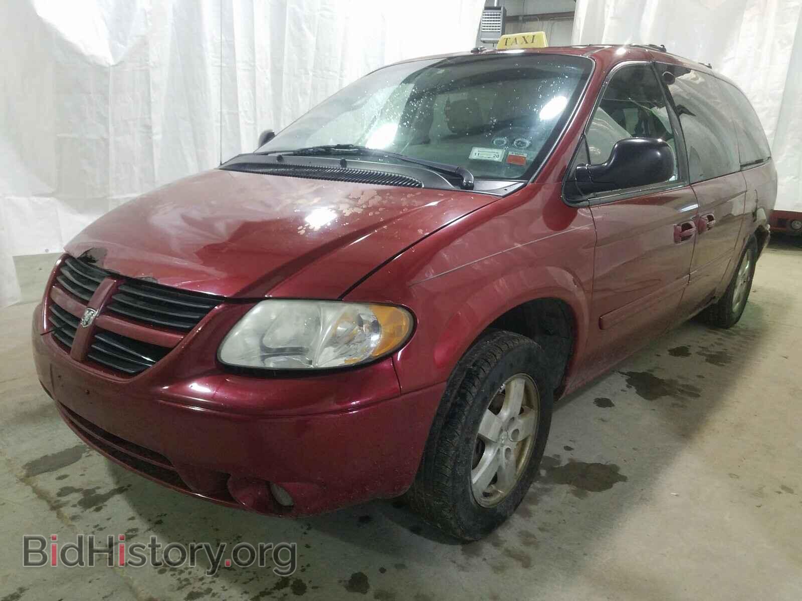 2007 DODGE CARAVAN - VIN: 2D4GP44L27R307050 - Фото 2
