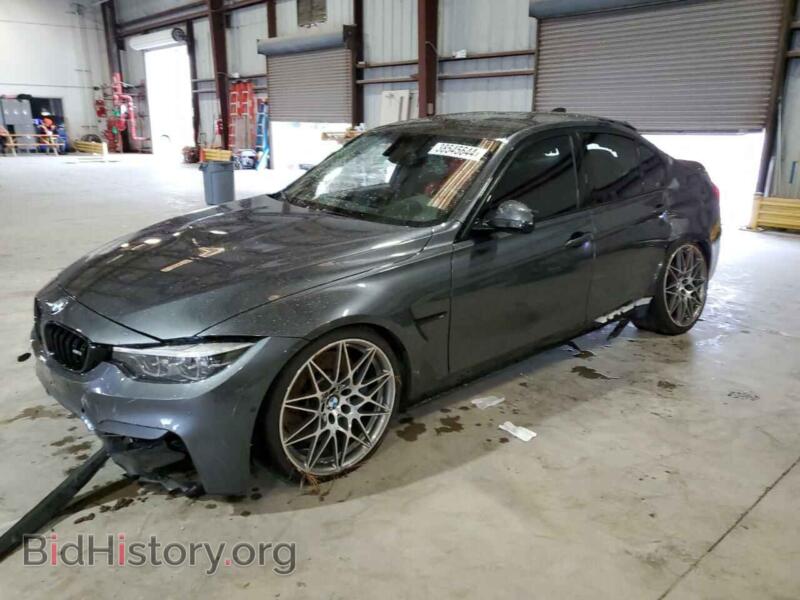 2018 BMW M3 (VIN WBS8M9C55J5L01041) — фото 1 из 13, Copart, повреждение: опрокидывание